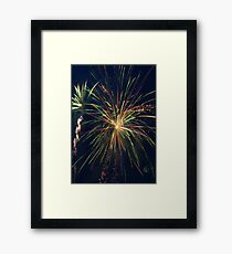 Party Streamers Framed Print