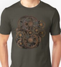 Infernal Vintage Steampunk Gears on your Gear Unisex T-Shirt