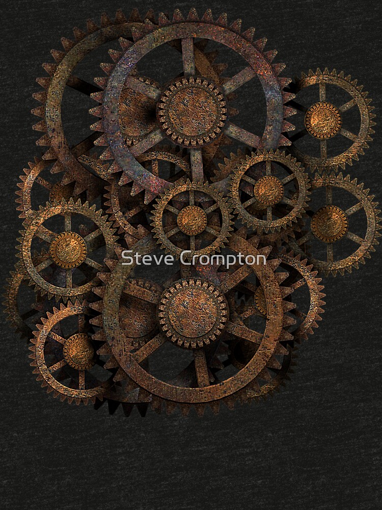 Infernal Vintage Steampunk Gears on your Gear by SC001