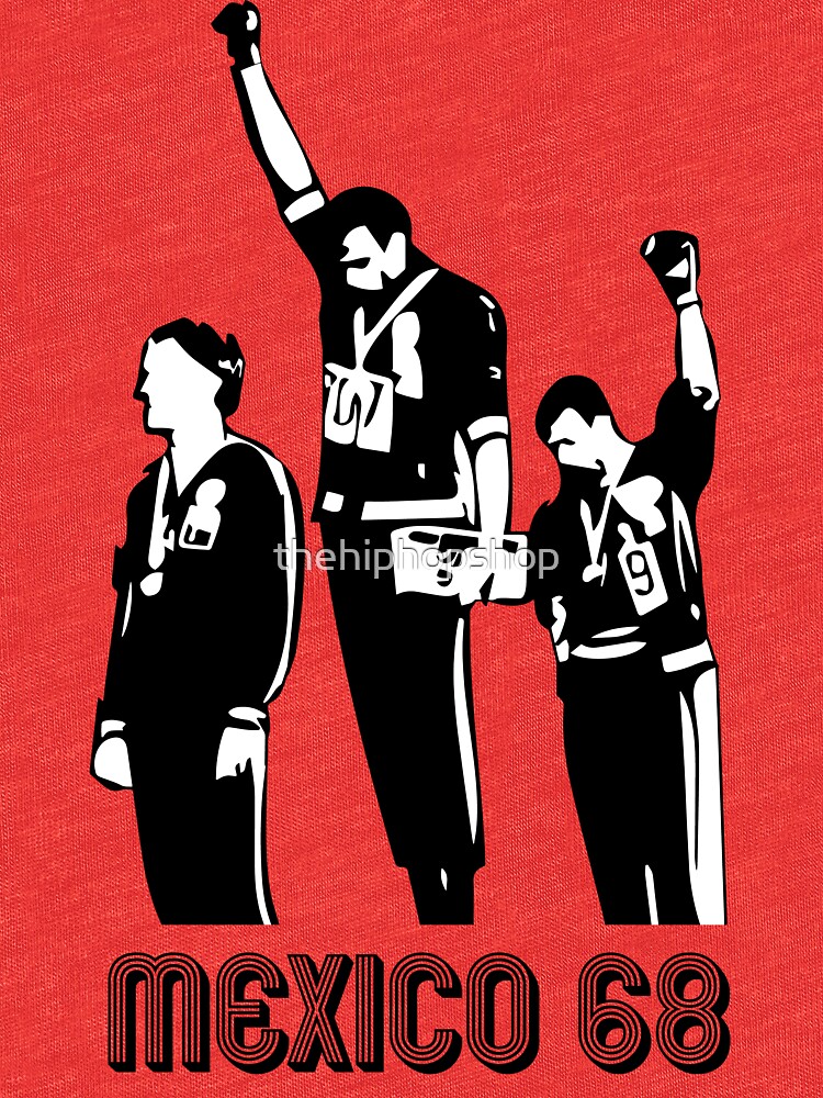 1968 olympic protest t shirt