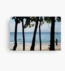 Sequential Beach Canvas Print