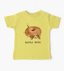 Camiseta para bebé Beagle Bagel