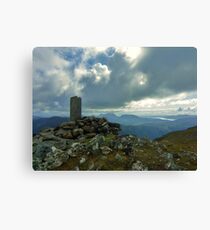The Summit - Sgurr an Airgid Canvas Print