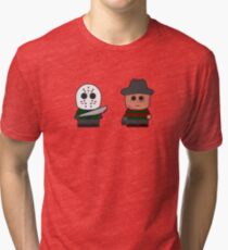 Freddy vs Jason Tri-blend T-Shirt