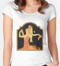 Roaring 20s - putten auf dem Ritz! Tailliertes Rundhals-Shirt