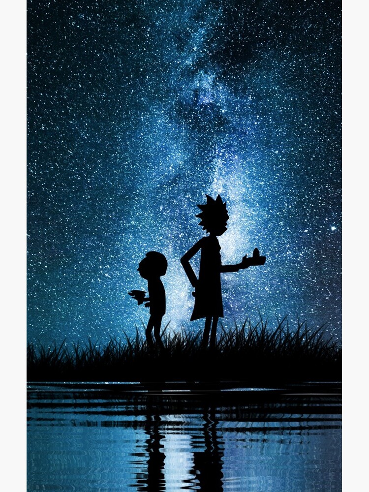 Rick and Morty in Space by NeptuneDesigns