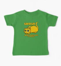 Lustig - Tacocat rückwärts geschrieben (Vintage-Look) Baby T-Shirt