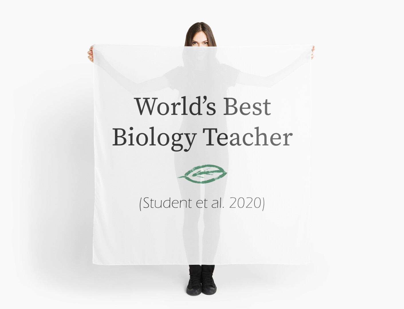 World S Best Biology Teacher Scarf By Kaitlintate Redbubble