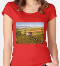 Tuscany - Vineyards Women's Fitted Scoop T-Shirt