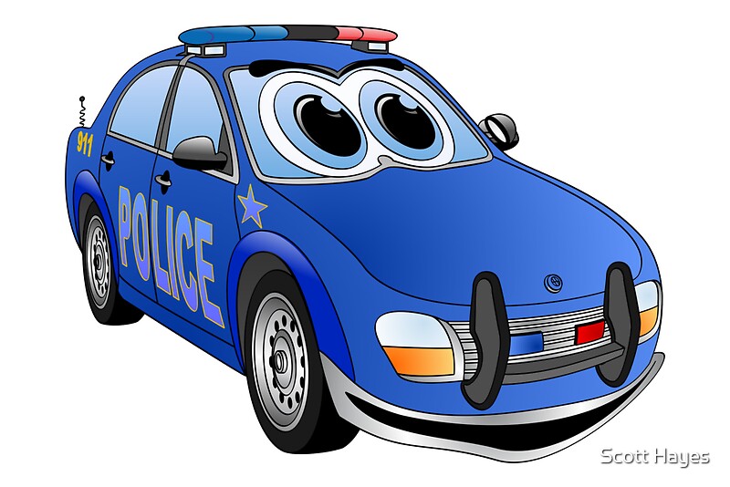 poli police car cartoon