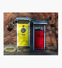 Red and Yellow Photographic Print
