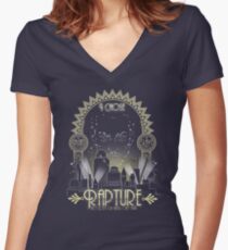 I Chose Rapture Women's Fitted V-Neck T-Shirt