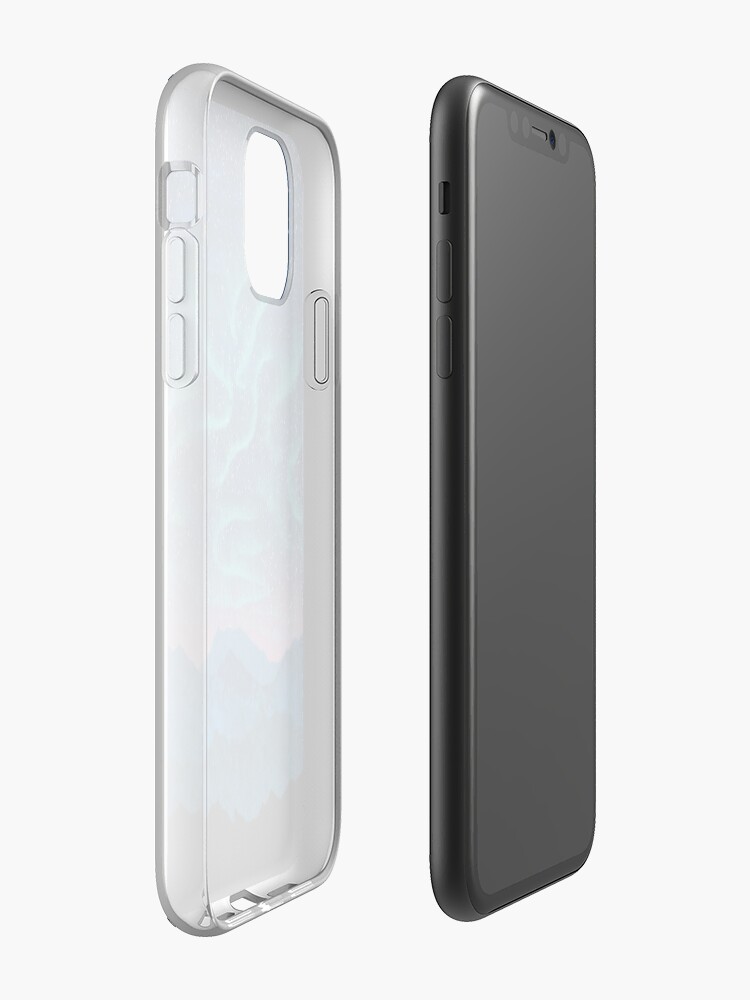 Alternate view of Aurora borealis over mountains iPhone Case & Cover