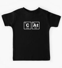 Cat - Periodic Table Kids Tee