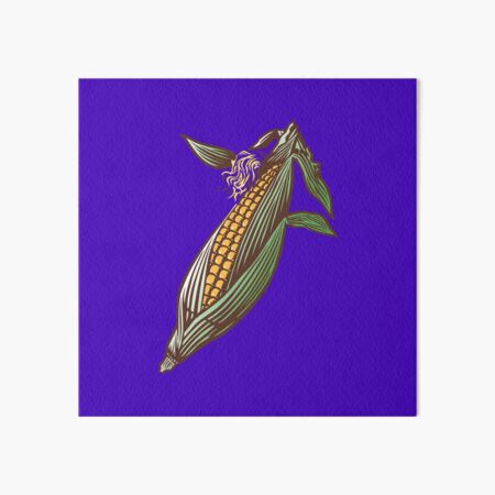 Corn Husk Art Board Print