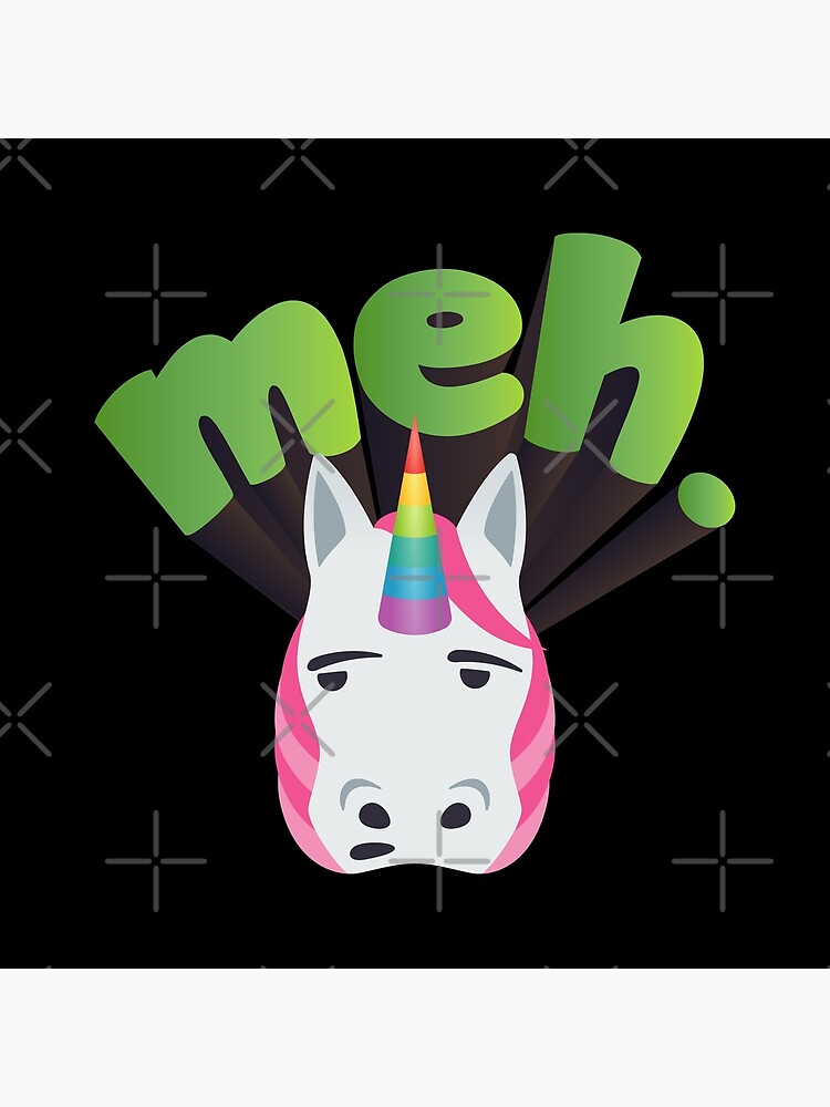 Unicorn Meh Emoji Meme by M-alqersh