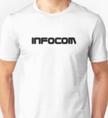 Infocom In Black Unisex T-Shirt
