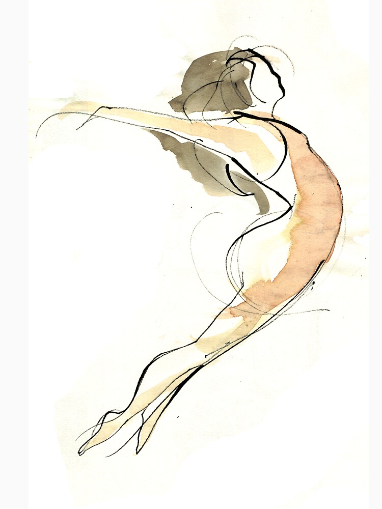 Original Dance Jump Drawing by CatarinaGarcia