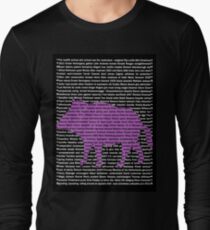 "The Year Of The Pig / Boar" Clothing Long Sleeve T-Shirt
