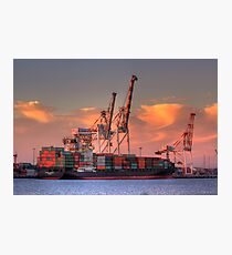 Fremantle Harbour Photographic Print