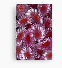 "Crysanthemum Swirl" Canvas Print
