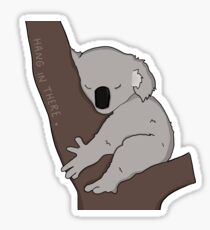 Save the Koalas (Gray) Sticker