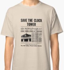 Back to the future - Save the clock tower ! Classic T-Shirt