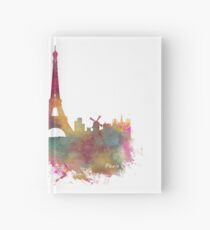 Paris skyline Hardcover Journal
