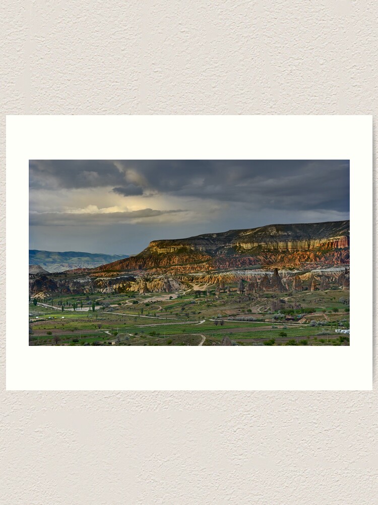 Alternate view of Red Hills, Cappadocia Art Print