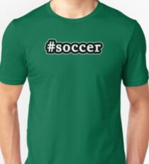 Fußball - Hashtag - Black & White Slim Fit T-Shirt