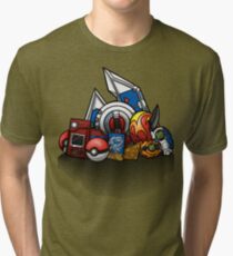 Anime Monsters Tri-blend T-Shirt