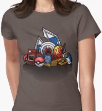 Anime Monsters Women's Fitted T-Shirt