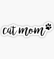 cat mom Sticker