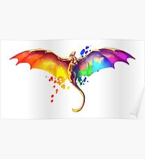 Pride Dragon Poster