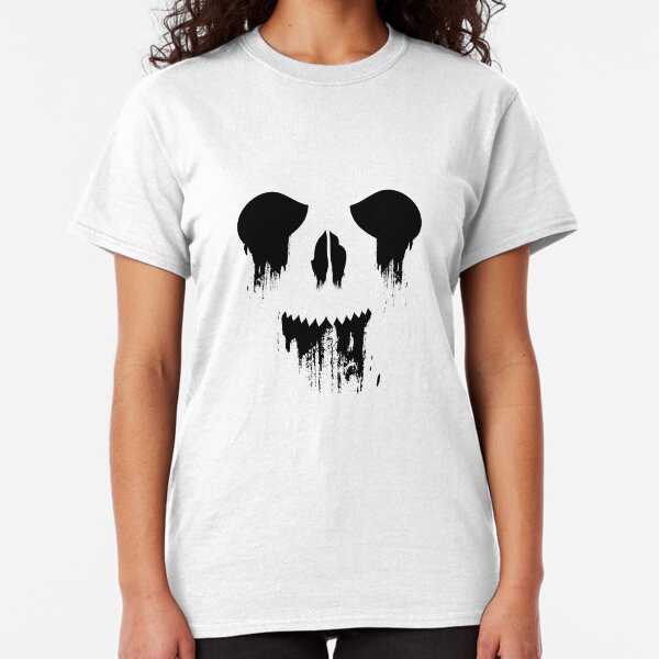 Dripping Skull - Black Classic T-Shirt