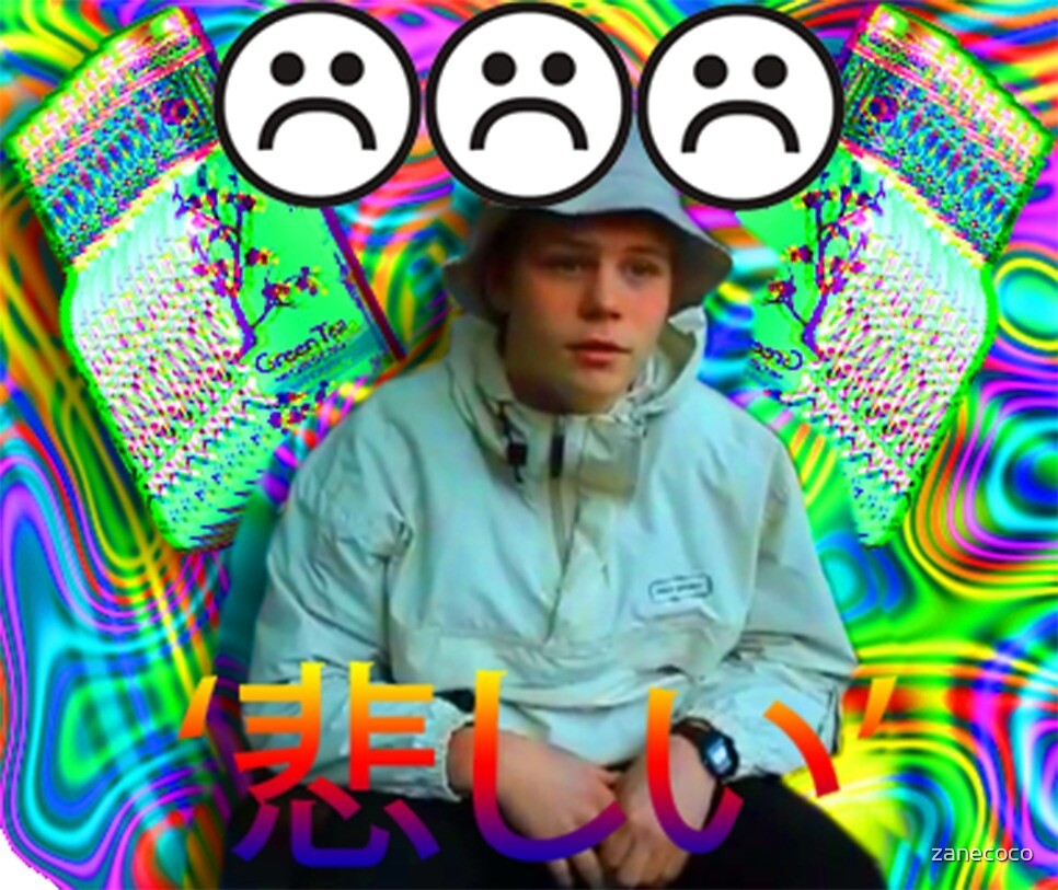 "Yung Lean Custom Artwork" by zanecoco Redbubble