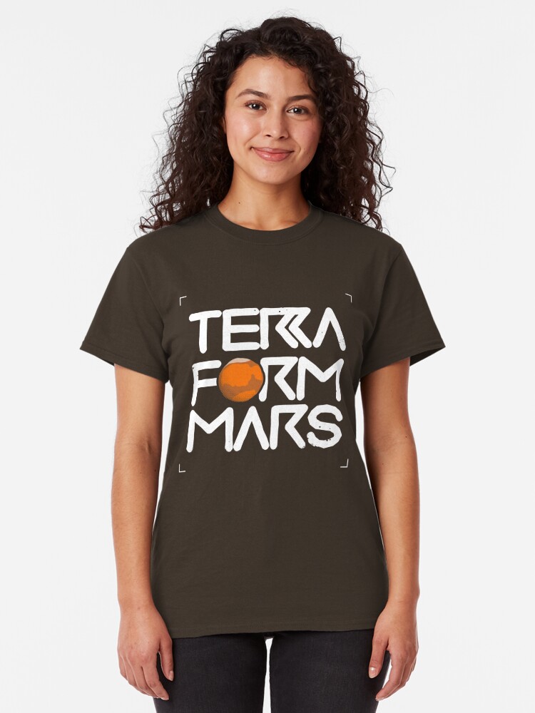 terraforming mars t shirt