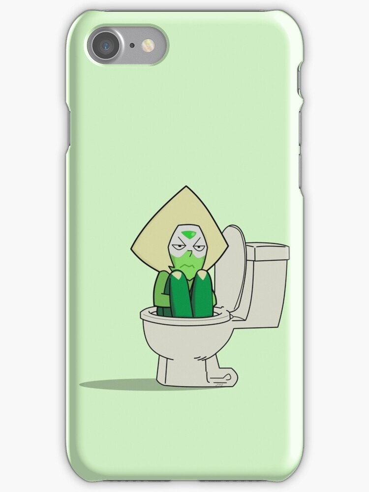 "Peridot in the Toilet" iPhone Cases &amp; Skins by jomzojeda ...