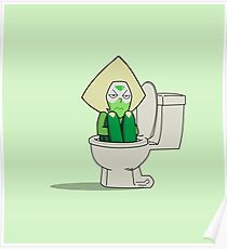 Peridot in the Toilet Poster