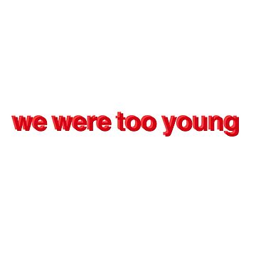 Cheap We Were Too Young Louis Tomlinson Larry Stylinson T Shirt