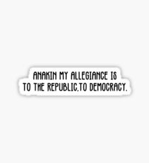 Anakin Sticker Sticker