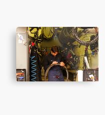 The Clean Up Metal Print