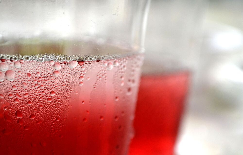 "Sweating Cup of Juice " by Allison Flores Redbubble