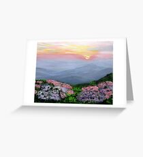 Mountain Laurel Dawn Greeting Card