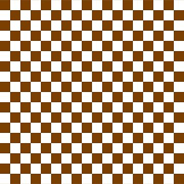 Checkers - Brown and Beige Chocolate Graphic T-Shirt | Redbubble