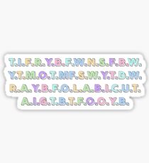 This is for Rachel Sticker
