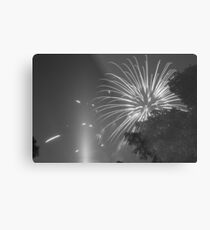 monotone Metal Print
