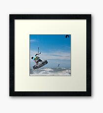 Kiteboarder Framed Print