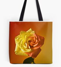 Two Tone Rose Tote Bag