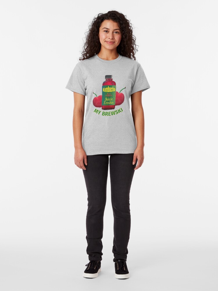 Alternate view of Kombucha. My Brewski. Classic T-Shirt